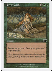 Magic: The Gathering Elven Cache (224) Heavily Played
