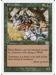 Magic: The Gathering Elven Riders (225) Moderately Played