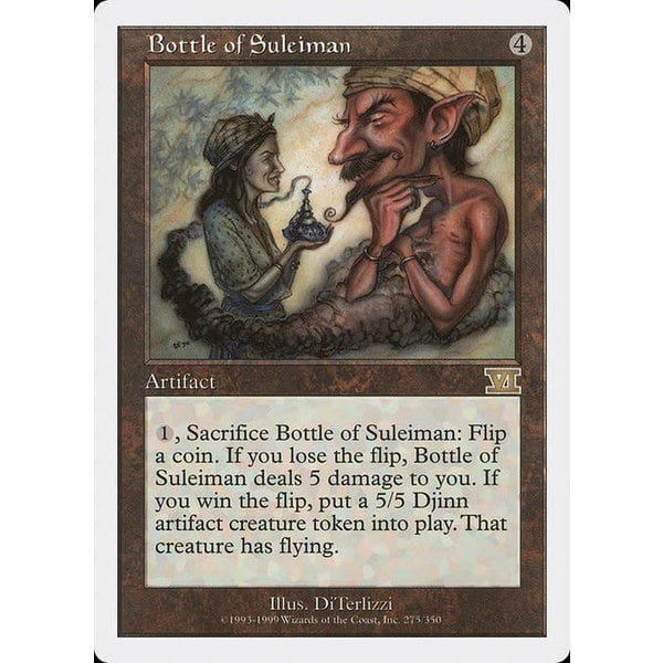 Magic: The Gathering Bottle of Suleiman (275) Heavily Played