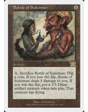 Magic: The Gathering Bottle of Suleiman (275) Moderately Played