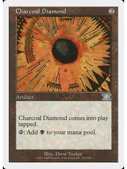 Magic: The Gathering Charcoal Diamond (276) Moderately Played