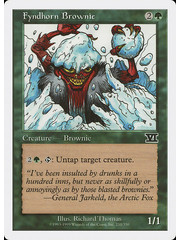 Magic: The Gathering Fyndhorn Brownie (231) Moderately Played