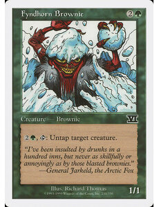 Magic: The Gathering Fyndhorn Brownie (231) Moderately Played