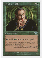 Magic: The Gathering Fyndhorn Elder (232) Moderately Played