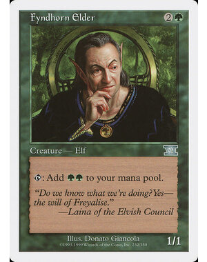 Magic: The Gathering Fyndhorn Elder (232) Moderately Played