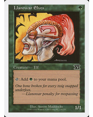 Magic: The Gathering Llanowar Elves (239) Damaged