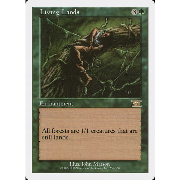 Magic: The Gathering Living Lands (238) Heavily Played