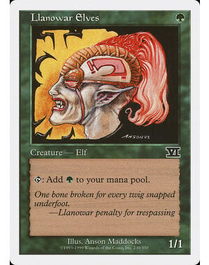 Magic: The Gathering Llanowar Elves (239) Heavily Played