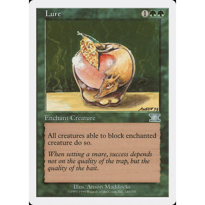 Magic: The Gathering Lure (240) Moderately Played
