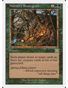 Magic: The Gathering Nature's Resurgence (242) Heavily Played