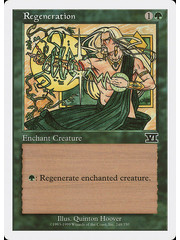 Magic: The Gathering Regeneration (248) Moderately Played