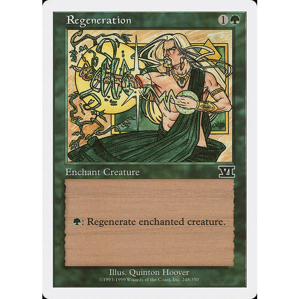 Magic: The Gathering Regeneration (248) Moderately Played