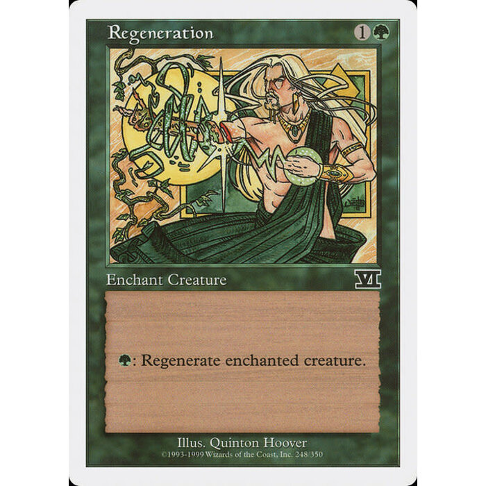 Magic: The Gathering Regeneration (248) Moderately Played
