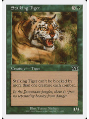 Magic: The Gathering Stalking Tiger (253) Moderately Played