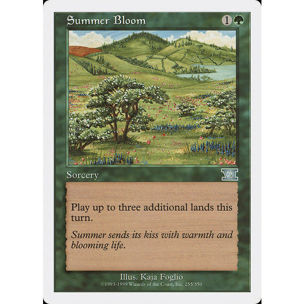 Magic: The Gathering Summer Bloom (255) Moderately Played