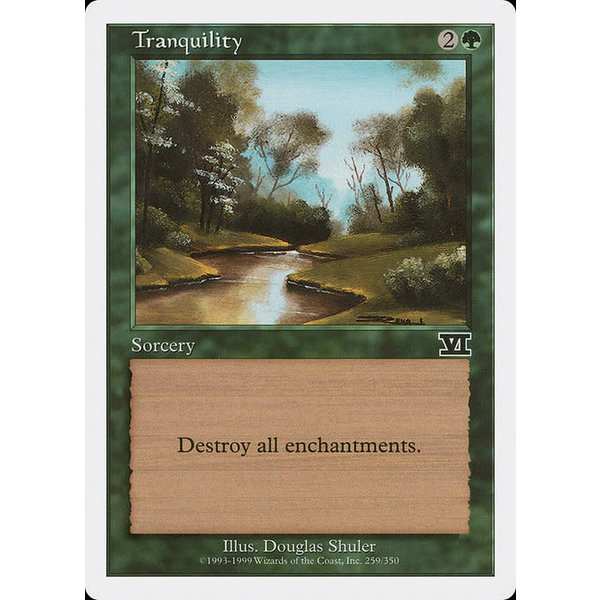 Magic: The Gathering Tranquility (259) Moderately Played