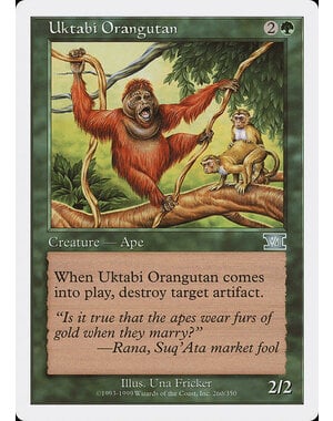 Magic: The Gathering Uktabi Orangutan (260) Moderately Played