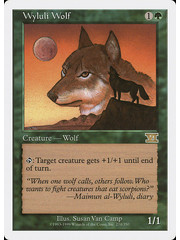 Magic: The Gathering Wyluli Wolf (270) Moderately Played