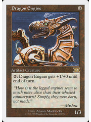 Magic: The Gathering Dragon Engine (282) Damaged