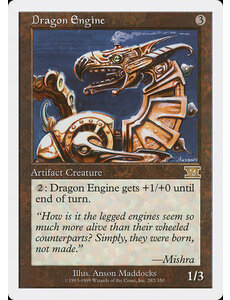 Magic: The Gathering Dragon Engine (282) Damaged