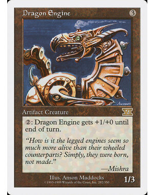 Magic: The Gathering Dragon Engine (282) Damaged