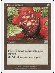 Magic: The Gathering Fire Diamond (284) Moderately Played
