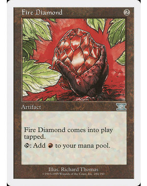 Magic: The Gathering Fire Diamond (284) Moderately Played