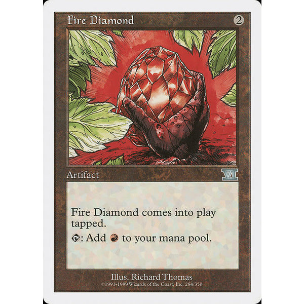 Magic: The Gathering Fire Diamond (284) Moderately Played