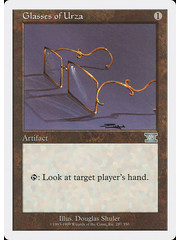 Magic: The Gathering Glasses of Urza (287) Moderately Played