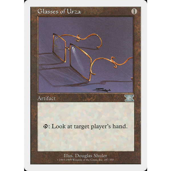 Magic: The Gathering Glasses of Urza (287) Moderately Played