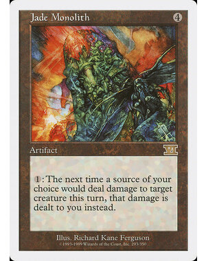 Magic: The Gathering Jade Monolith (293) Heavily Played