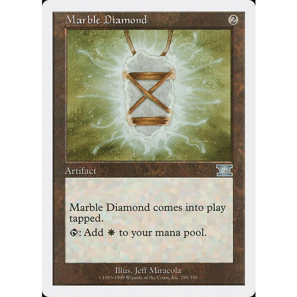 Magic: The Gathering Marble Diamond (298) Moderately Played