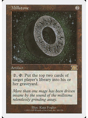 Magic: The Gathering Millstone (300) Moderately Played
