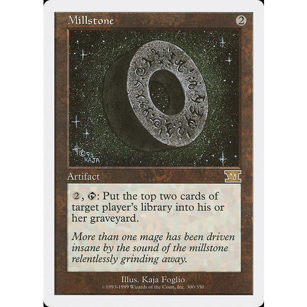 Magic: The Gathering Millstone (300) Moderately Played