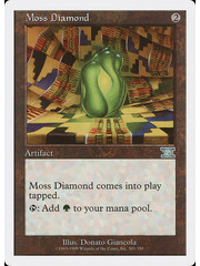Magic: The Gathering Moss Diamond (301) Moderately Played
