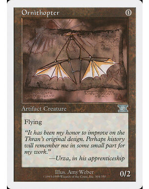 Magic: The Gathering Ornithopter (304) Moderately Played