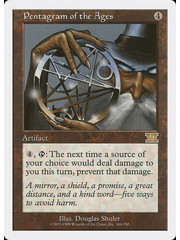 Magic: The Gathering Pentagram of the Ages (306) Heavily Played