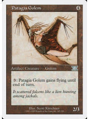 Magic: The Gathering Patagia Golem (305) Moderately Played