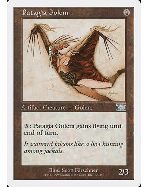 Magic: The Gathering Patagia Golem (305) Moderately Played