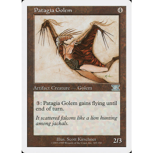 Magic: The Gathering Patagia Golem (305) Moderately Played