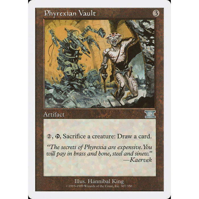 Magic: The Gathering Phyrexian Vault (307) Moderately Played