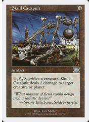 Magic: The Gathering Skull Catapult (310) Damaged
