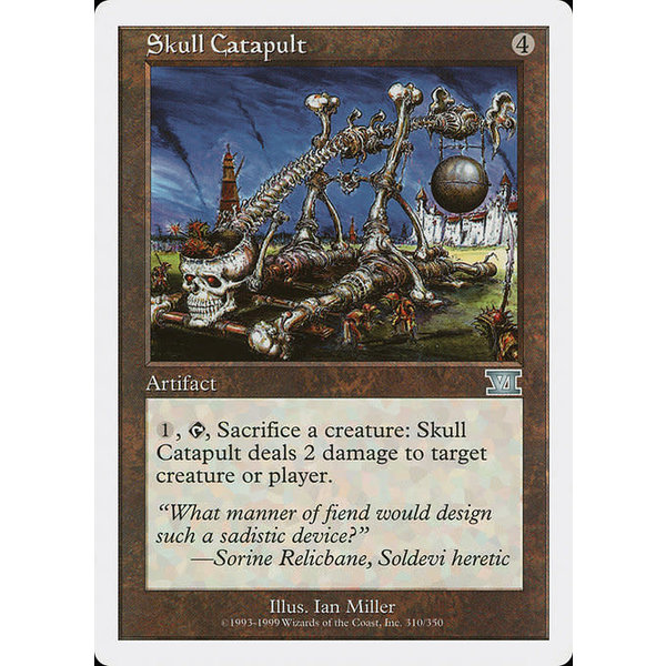 Magic: The Gathering Skull Catapult (310) Damaged