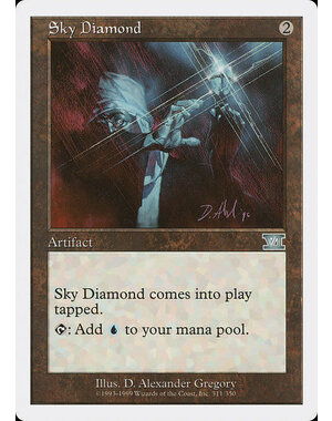 Magic: The Gathering Sky Diamond (311) Moderately Played