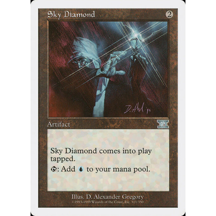Magic: The Gathering Sky Diamond (311) Moderately Played