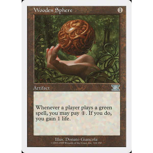 Magic: The Gathering Wooden Sphere (318) Heavily Played