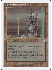 Magic: The Gathering Ebon Stronghold (324) Moderately Played