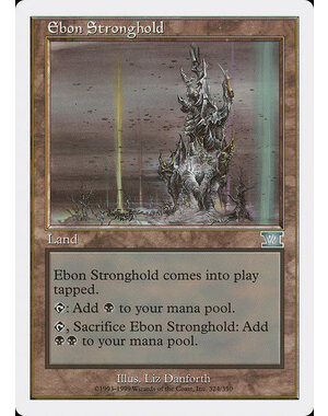 Magic: The Gathering Ebon Stronghold (324) Moderately Played