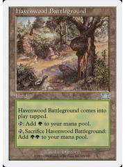 Magic: The Gathering Havenwood Battleground (325) Moderately Played