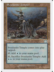 Magic: The Gathering Svyelunite Temple (329) Moderately Played